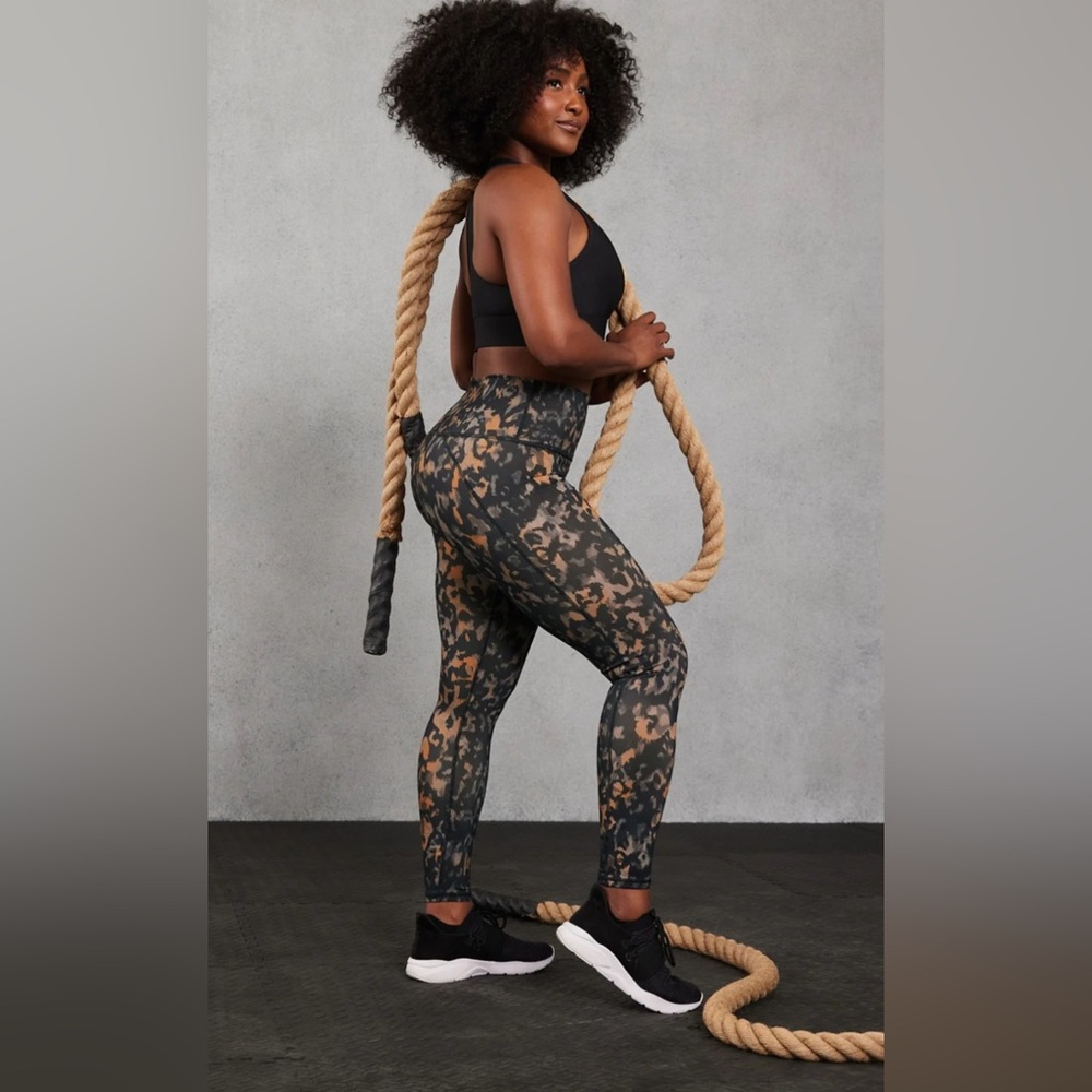Fabletics Wild Camo Powerhold 7/8
